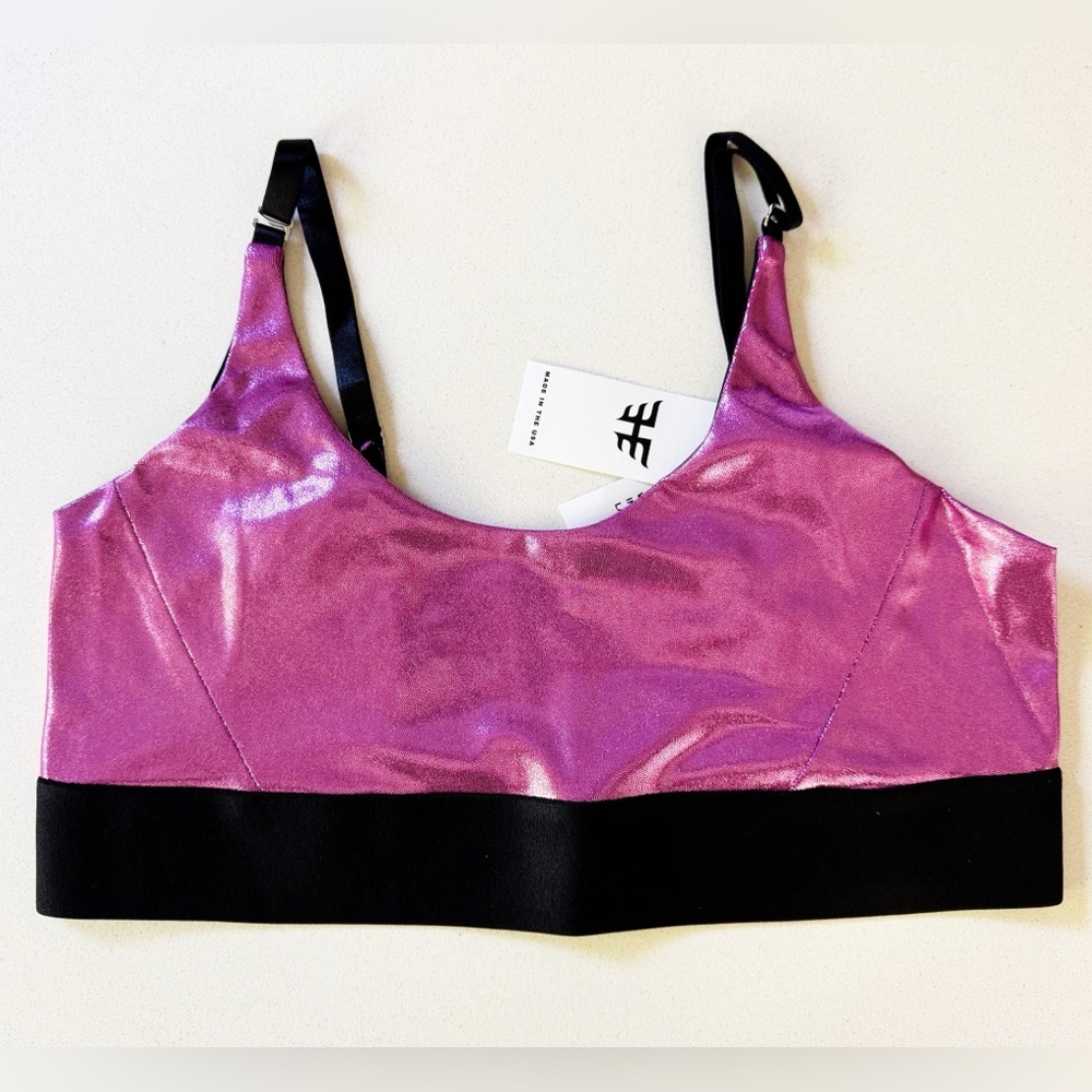 NWT Heroine Sport Magenta Marvel Convertible Bra - Picture 3 of 14